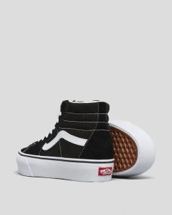 Vans Womens Sk8 Hi-Top Platform Shoes -Women's Fashion Select Stores 20261638 02 LT XL