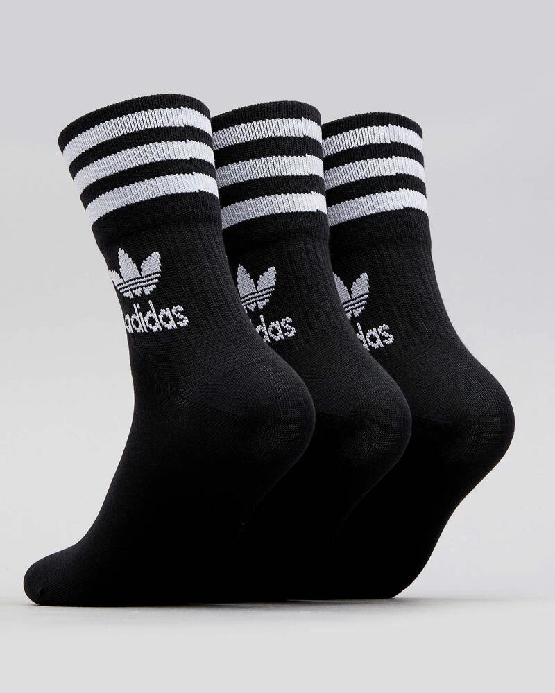 ADIDAS Womens Mid Cut Crew Sock Pack 4 ADIDAS Womens Mid Cut Crew Sock Pack - Image 2