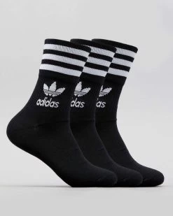 ADIDAS Womens Mid Cut Crew Sock Pack