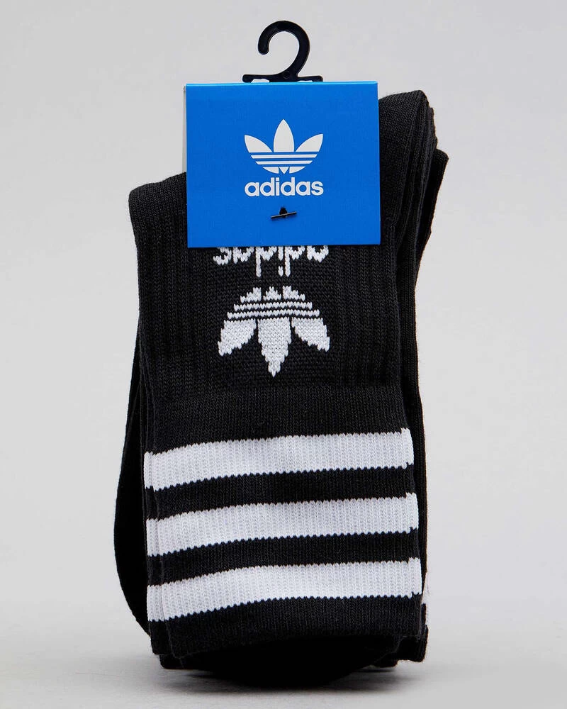 ADIDAS Womens Mid Cut Crew Sock Pack 7 ADIDAS Womens Mid Cut Crew Sock Pack - Image 5