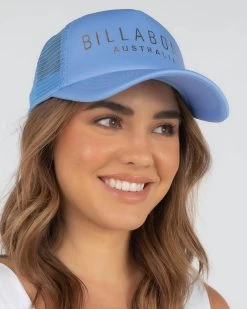 Billabong The All Time Trucker Cap -Women's Fashion Select Stores 20311608 01 LT XL
