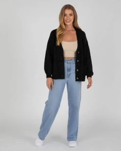 Sneakin' Out Knit Cardigan 8 Sneakin' Out Knit Cardigan -Women's Fashion Select Stores 20316445 03 LT XL