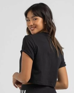 ADIDAS Cropped T-Shirt 8 ADIDAS Cropped T-Shirt -Women's Fashion Select Stores 20319500 01 LT XL