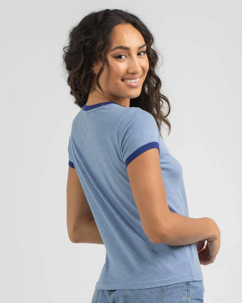 Guess Heather Ringer T-Shirt 5 Guess Heather Ringer T-Shirt - Image 3