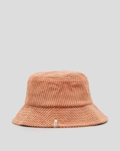 Billabong Joplin Cord Bucket Hat -Women's Fashion Select Stores 20331803 01 RT XL