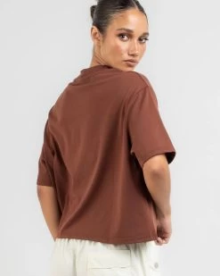 Fila City Bailey Cropped T-Shirt -Women's Fashion Select Stores 20333312 02 LT XL