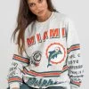 Mitchell & Ness Dolphins Long Sleeve T-Shirt 1 Mitchell & Ness Dolphins Long Sleeve T-Shirt -Women's Fashion Select Stores 20336923 01 FT XL