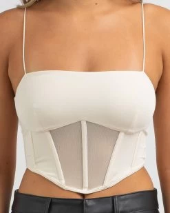 Go Bestie Corset Top -Women's Fashion Select Stores 20340005 01 RT XL