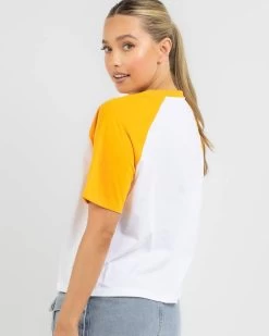 Russell Athletic Half Time Raglan T-Shirt -Women's Fashion Select Stores 20340101 01 LT XL