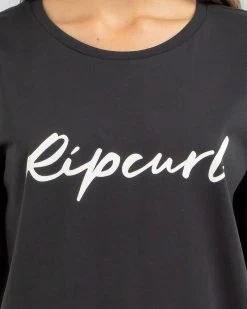 Rip Curl Script Standard T-Shirt 8 Rip Curl Script Standard T-Shirt -Women's Fashion Select Stores 20340833 09 RT XL