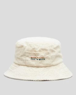 Rip Curl Revival Cord Bucket Hat -Women's Fashion Select Stores 20341239 01 RT XL