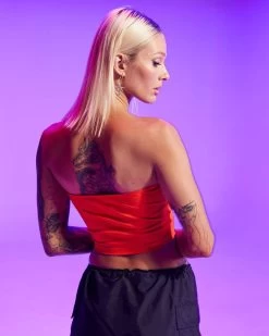 Calvin Klein CK Label Tube Top -Women's Fashion Select Stores 20342126 01 LT XL