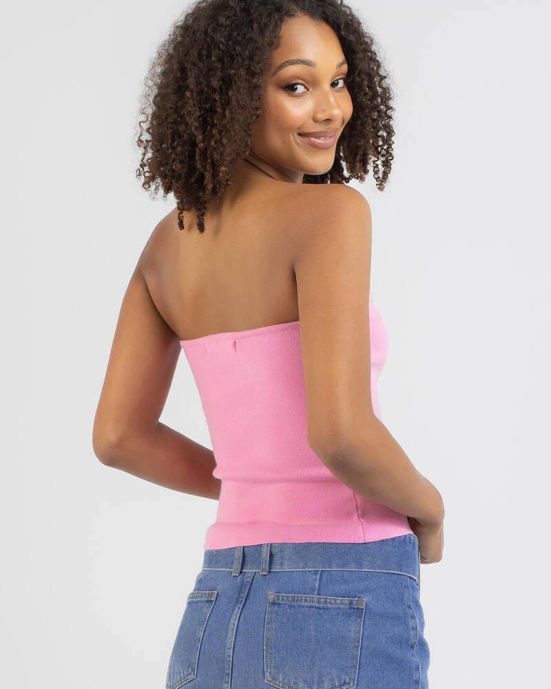 Autumn Knit Tube Top 5 Autumn Knit Tube Top - Image 3