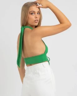 Blossom Cool Summer Halter Top -Women's Fashion Select Stores 20344376 01 LT XL