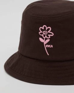 RVCA Happy Daisy Bucket Hat -Women's Fashion Select Stores 20346437 01 TP XL
