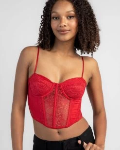 Waldorf Lace Corset Top