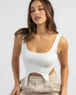 Lily Corset Tank Top -Women's Fashion Select Stores 20347072 01 LT XL