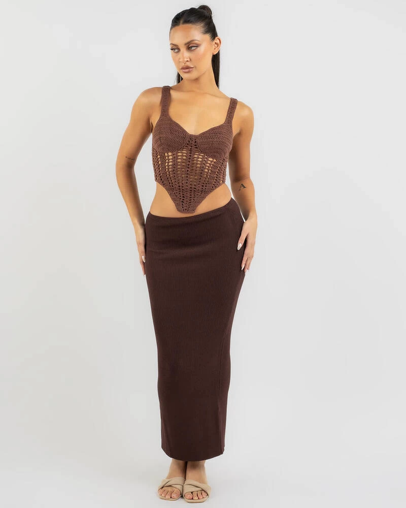 Celine Crochet Corset Top 4 Celine Crochet Corset Top - Image 2
