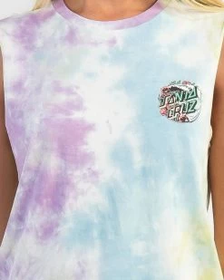 Santa Cruz Wave Poppy Tank Top -Women's Fashion Select Stores 20347708 01 RT XL