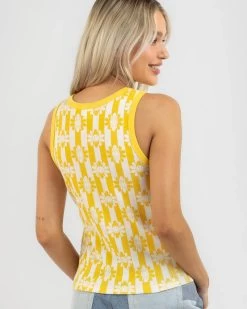 Billabong Little Smiles Tank Top -Women's Fashion Select Stores 20347829 01 LT XL