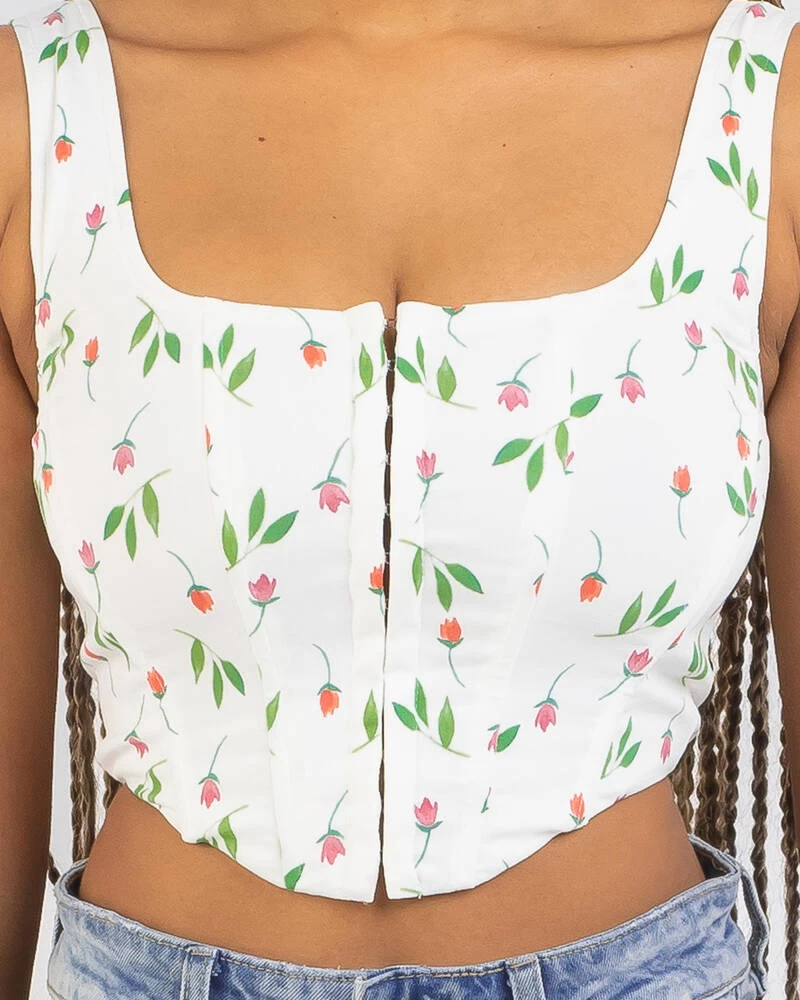 Cottage Garden Corset Top 6 Cottage Garden Corset Top - Image 4