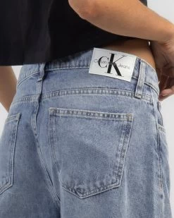 Calvin Klein Low Rise Loose Jeans -Women's Fashion Select Stores 20348047 01 TP XL