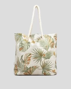 Billabong Tropicana Beach Bag -Women's Fashion Select Stores 20348349 01 LT XL