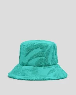 Rip Curl Sun Rays Terry Bucket Hat -Women's Fashion Select Stores 20350848 01 LT XL