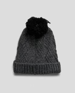 Rip Curl Groundswell Pom-Pom Beanie -Women's Fashion Select Stores 20350864 02 LT XL