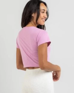 Rusty Sunrise Baby Tee -Women's Fashion Select Stores 20351552 01 LT XL