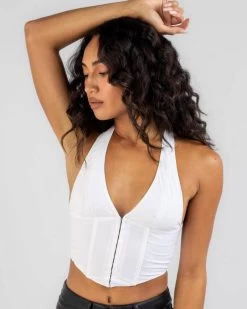 Minx Corset Halter Top -Women's Fashion Select Stores 20352329 01 LT XL
