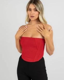 Anwar Mesh Corset Top