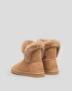 Fawn Slipper Boots -Women's Fashion Select Stores 20353945 01 LT XL