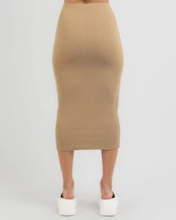 Afia Midi Skirt -Women's Fashion Select Stores 20354033 01 LT XL