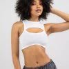 Holly Cut Out Ultra Crop Top -Women's Fashion Select Stores 20356341 02 FT XL