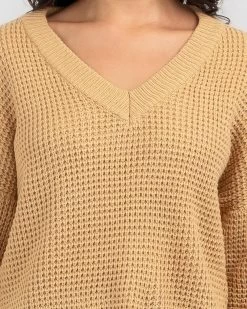 Georgetown V Neck Knit Jumper -Women's Fashion Select Stores 20356947 01 RT XL