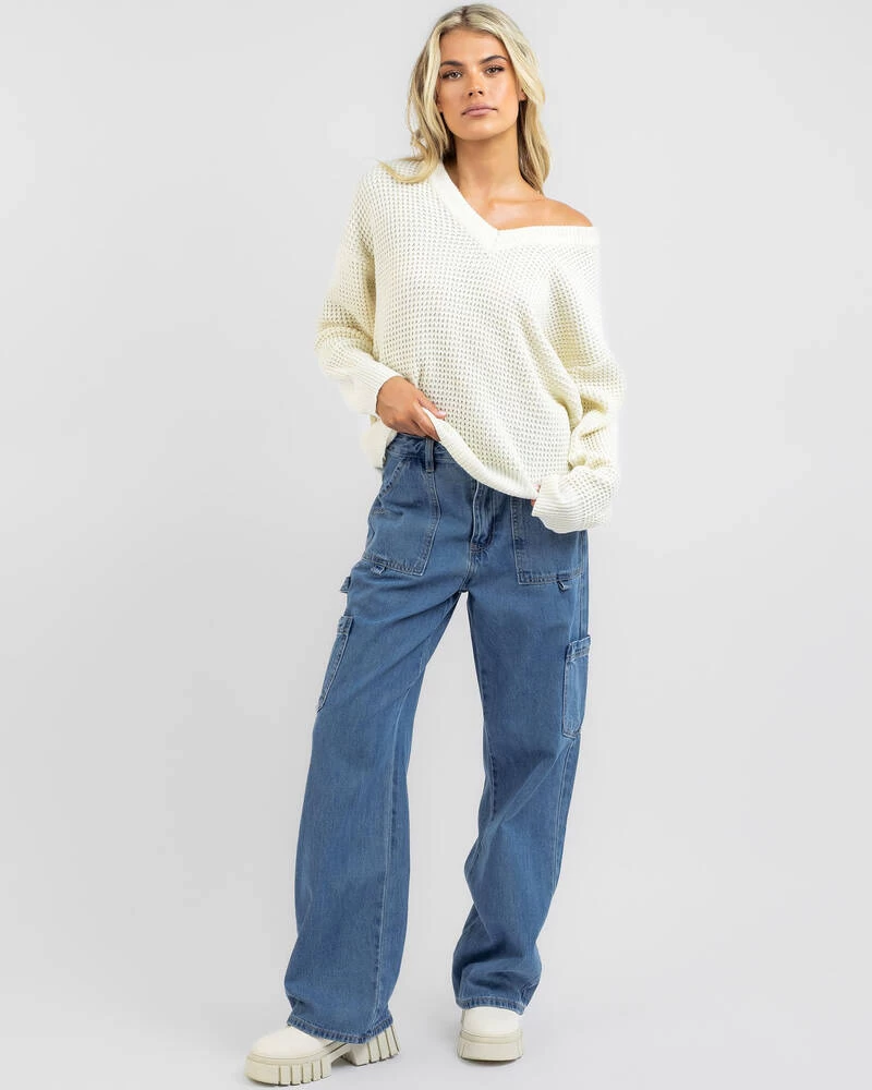 Georgetown V Neck Knit Jumper 7 Georgetown V Neck Knit Jumper - Image 5