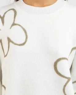 Boo Crew Neck Knit Jumper -Women's Fashion Select Stores 20356953 01 RT XL