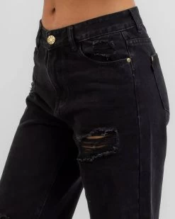 Hudson Ripped Jeans -Women's Fashion Select Stores 20356972 01 TP XL