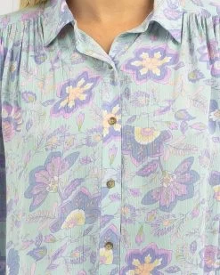 Billabong Hideaway Blouse 9 Billabong Hideaway Blouse -Women's Fashion Select Stores 20357817 01 RT XL