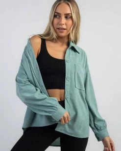 Ontario Cord Long Sleeve Shirt