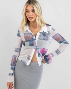 Euro Summer Mesh Shirt