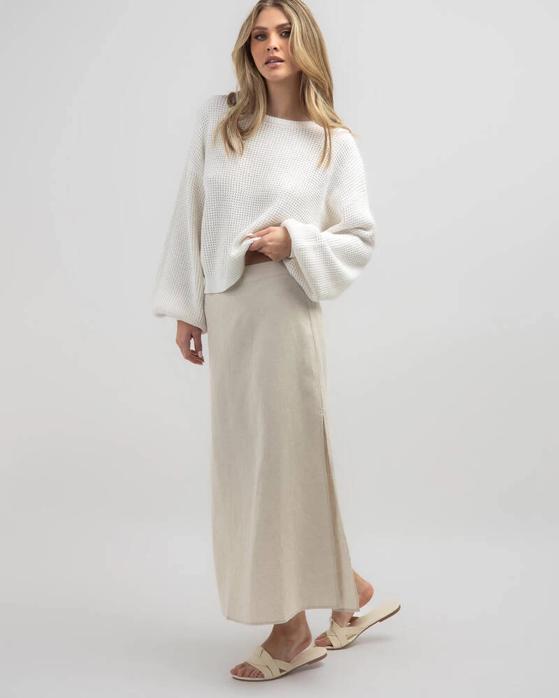 Rhythm Classic Midi Skirt 4 Rhythm Classic Midi Skirt - Image 2