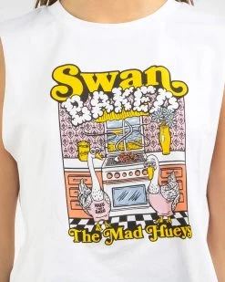 Swan Baked Tank Top -Women's Fashion Select Stores 20362955 01 RT XL