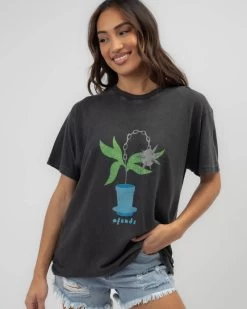 Women's Fashion Select Stores 6 Afends Elliot Slay T-Shirt