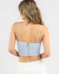 Dixie Broderie Corset Top -Women's Fashion Select Stores 20364329 01 LT XL