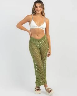 Riley Crochet Pants 7 Riley Crochet Pants -Women's Fashion Select Stores 20367254 01 BK XL